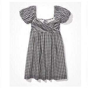 AE Gingham Mini Dress